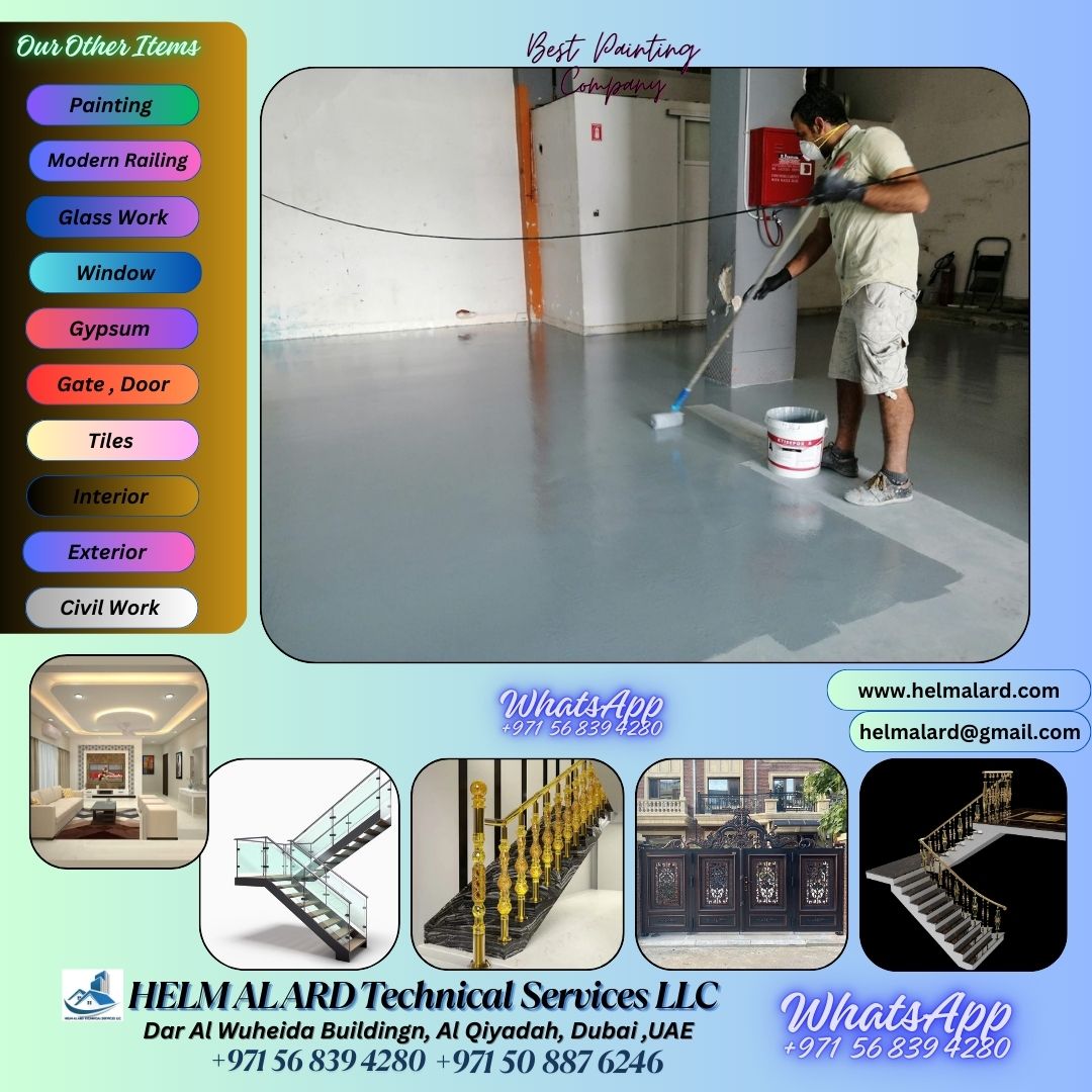 Warehouse Painting work in Ajman,Sharjah,Dubai,UAE - SR Engineering Firm