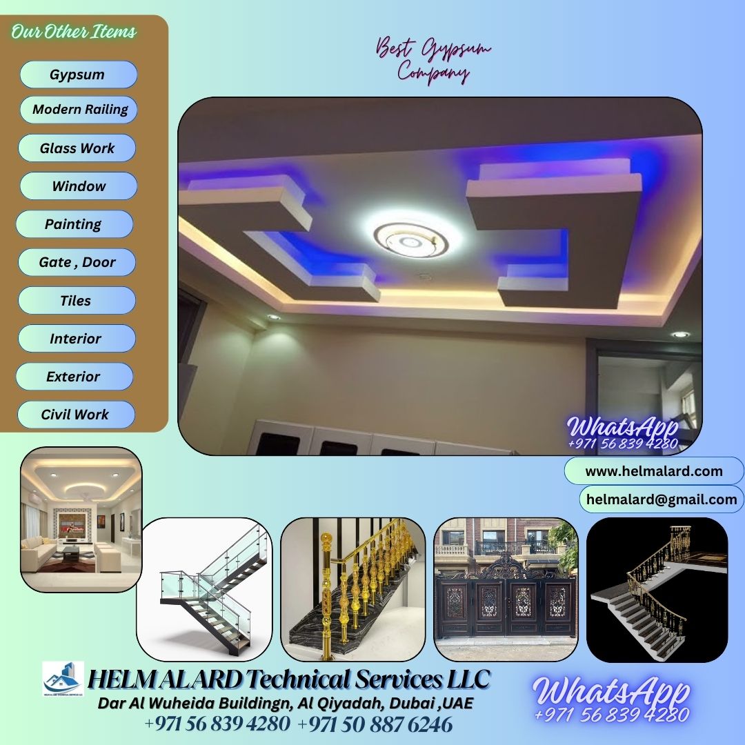 Gypsum Work - SR Engineering Firm