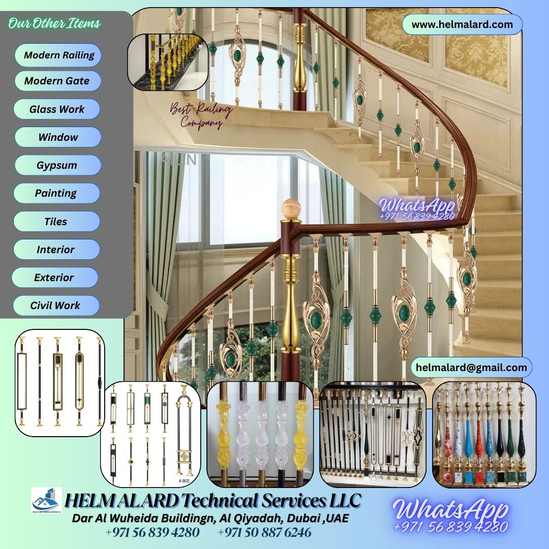 Modern  Railing  importer in Dhaka, Bangladesh - SR Engineering Firm