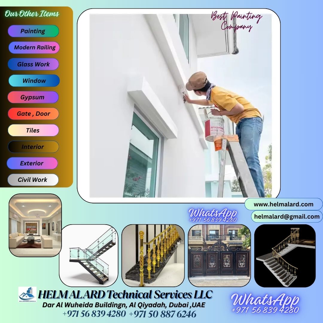 Painting Contractor  in Ajman,Sharjah,Dubai,UAE al ain - SR Engineering Firm