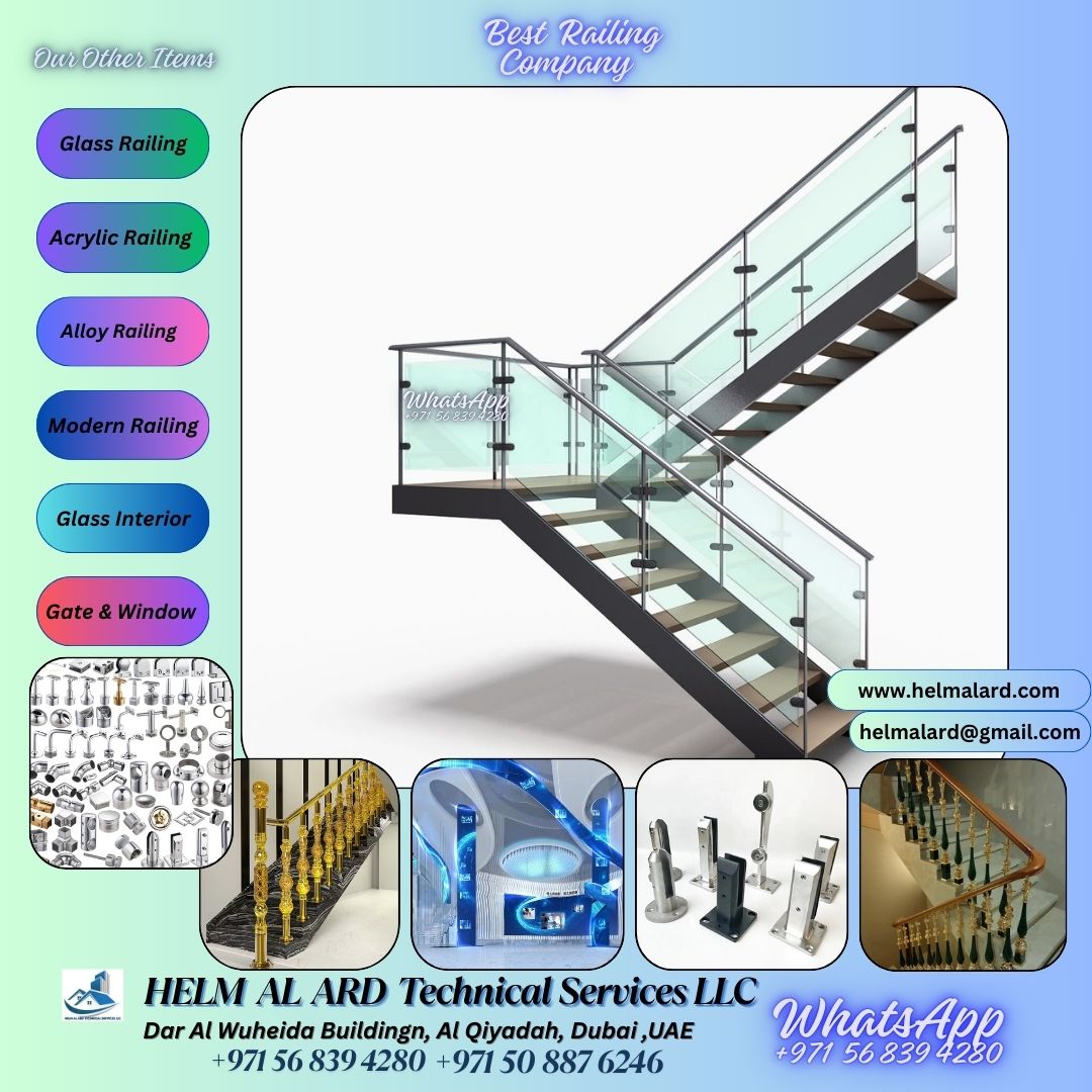 Qatar Best Staircase Handrail  Company - SR Engineering Firm