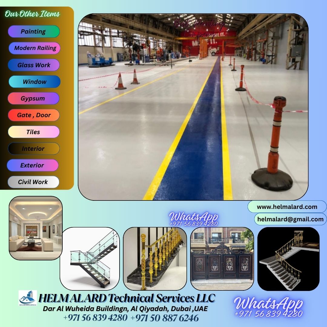 Epoxy Painting Contractor in Ajman,Sharjah,Dubai,U - SR Engineering Firm
