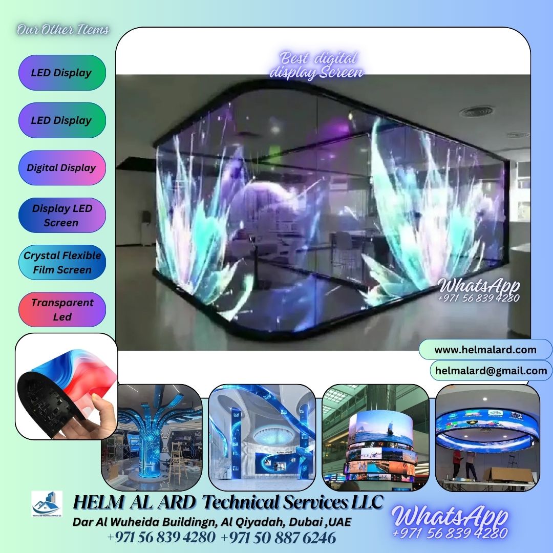 LED display  supply in UaE - SR Engineering Firm