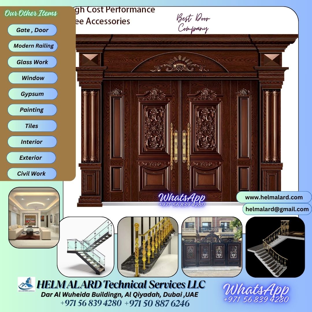 Gate and Door supply company in UAE - SR Engineering Firm